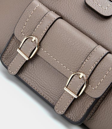  Kadın Deri Vizon Omuz Çantası