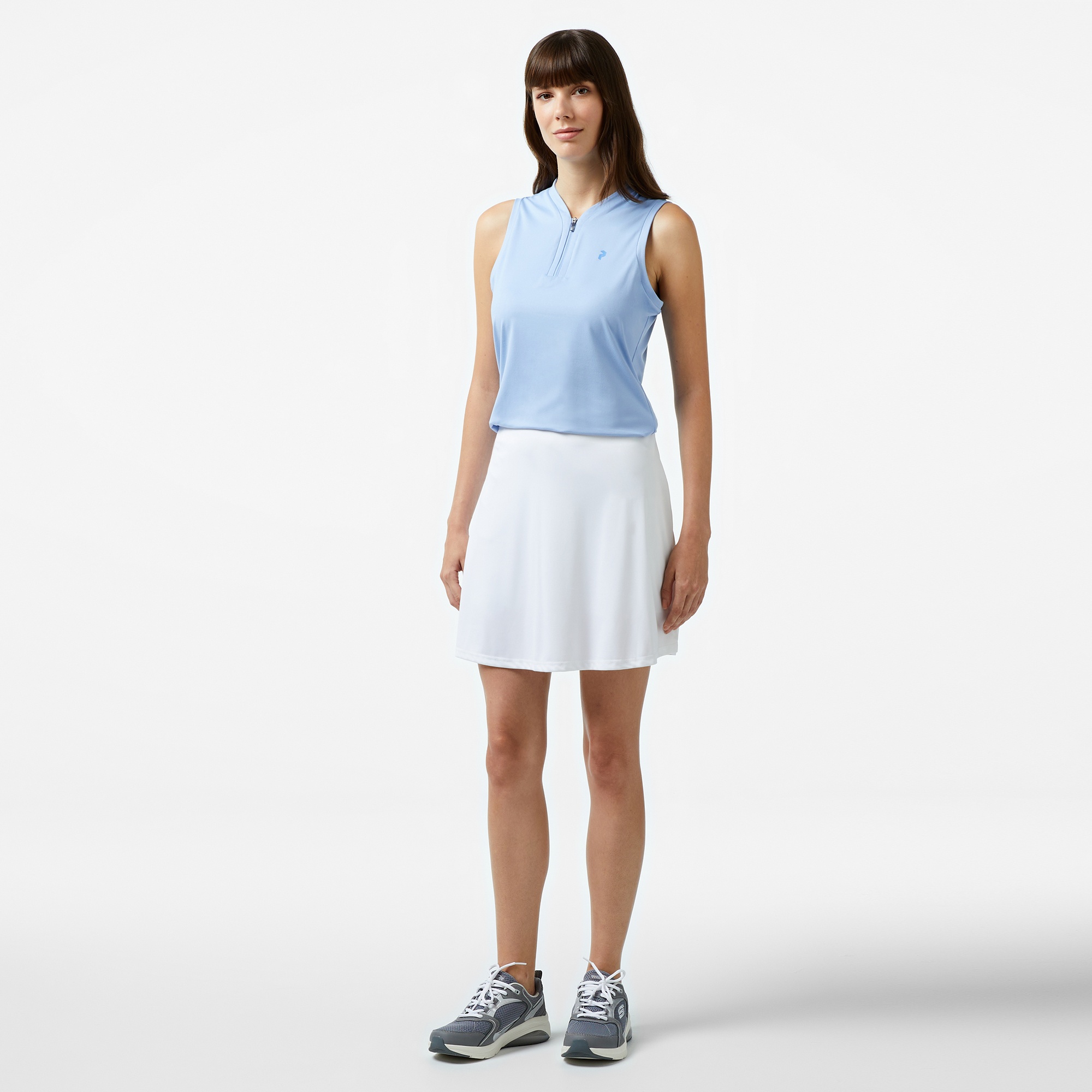 Peak Performance Turf Zip Kadın Mor Kolsuz Eşofman Üstü