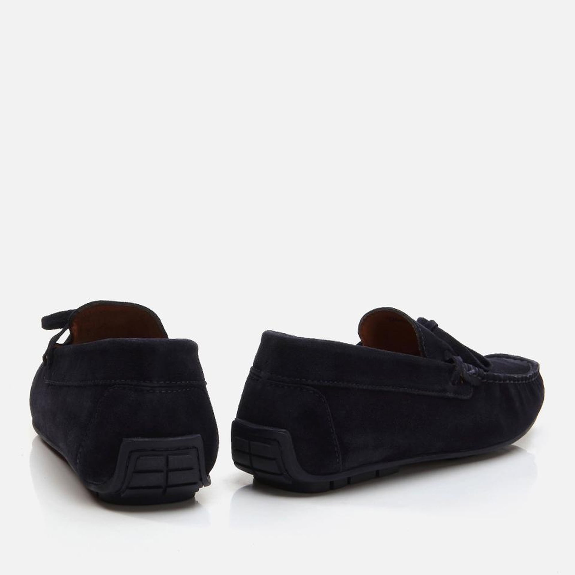 Erkek Deri Lacivert Loafer