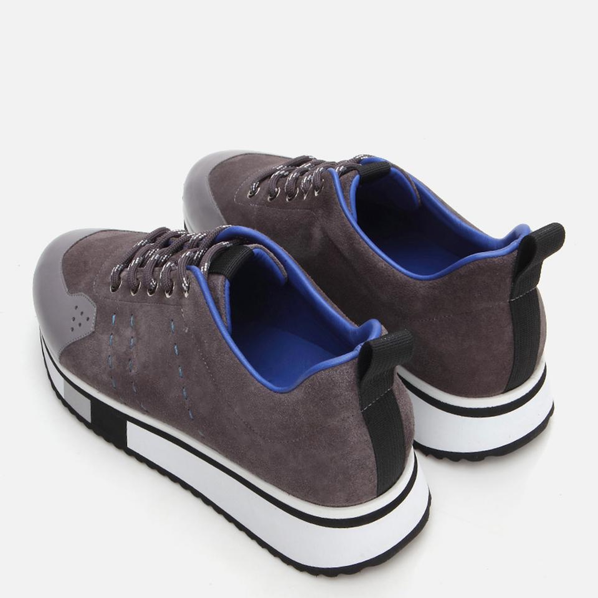 Erkek Deri Gri Spor Ayakkabı