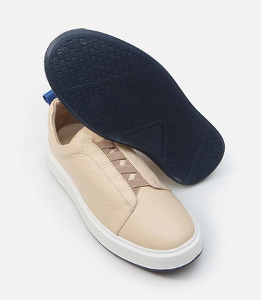  Erkek Deri Bej Günlük Ayakkabı