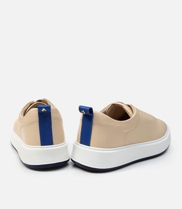  Erkek Deri Bej Günlük Ayakkabı