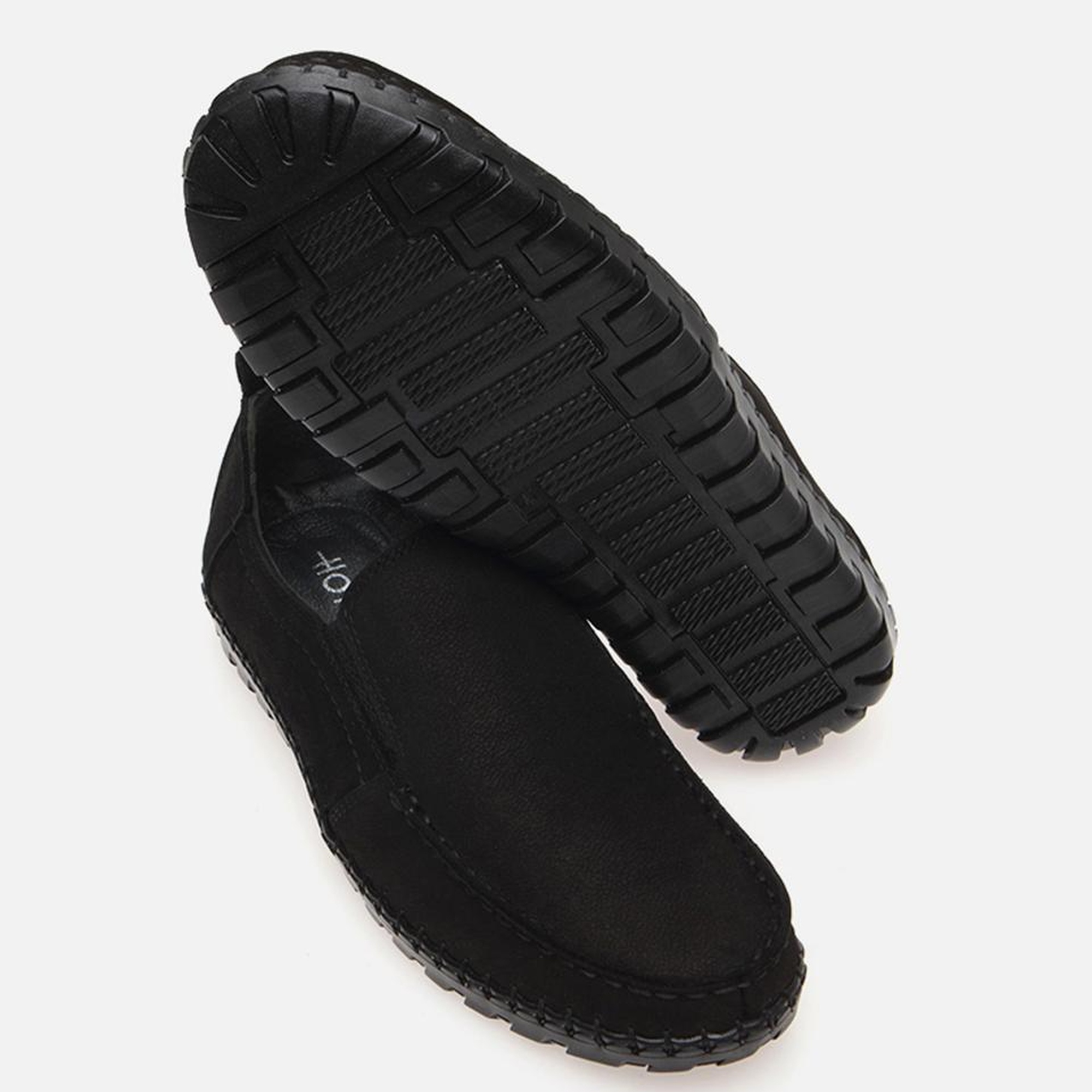 Erkek Deri Siyah Günlük Ayakkabı