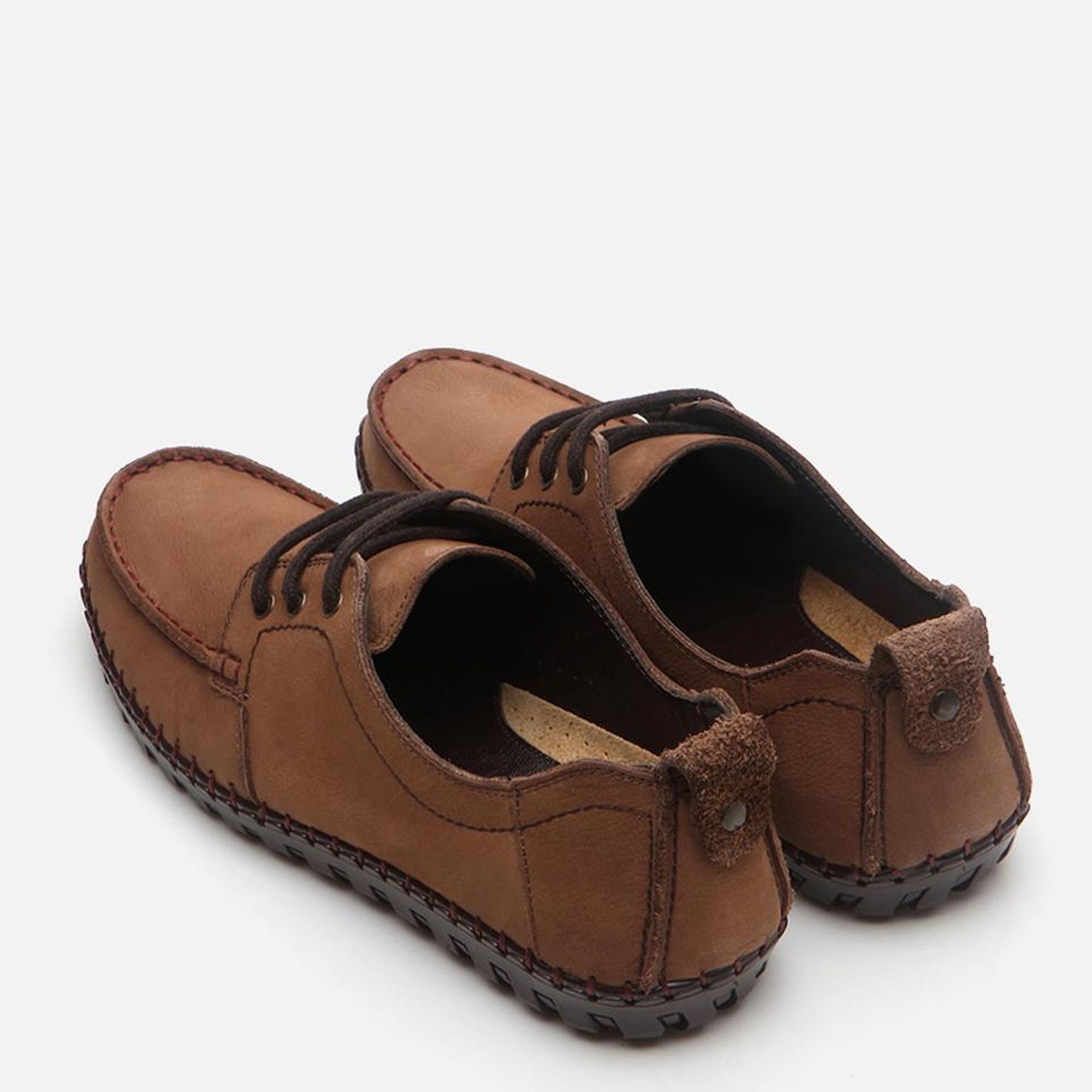 Erkek Deri Kahverengi Günlük Ayakkabı