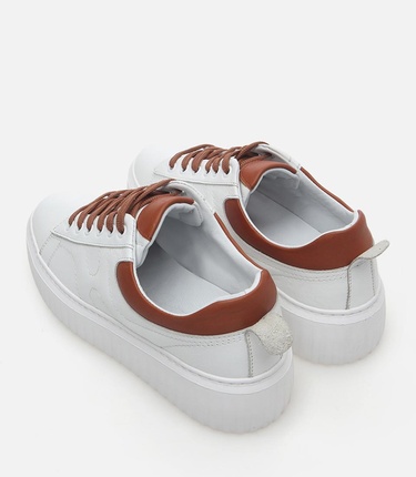  Erkek Deri Beyaz Günlük Ayakkabı