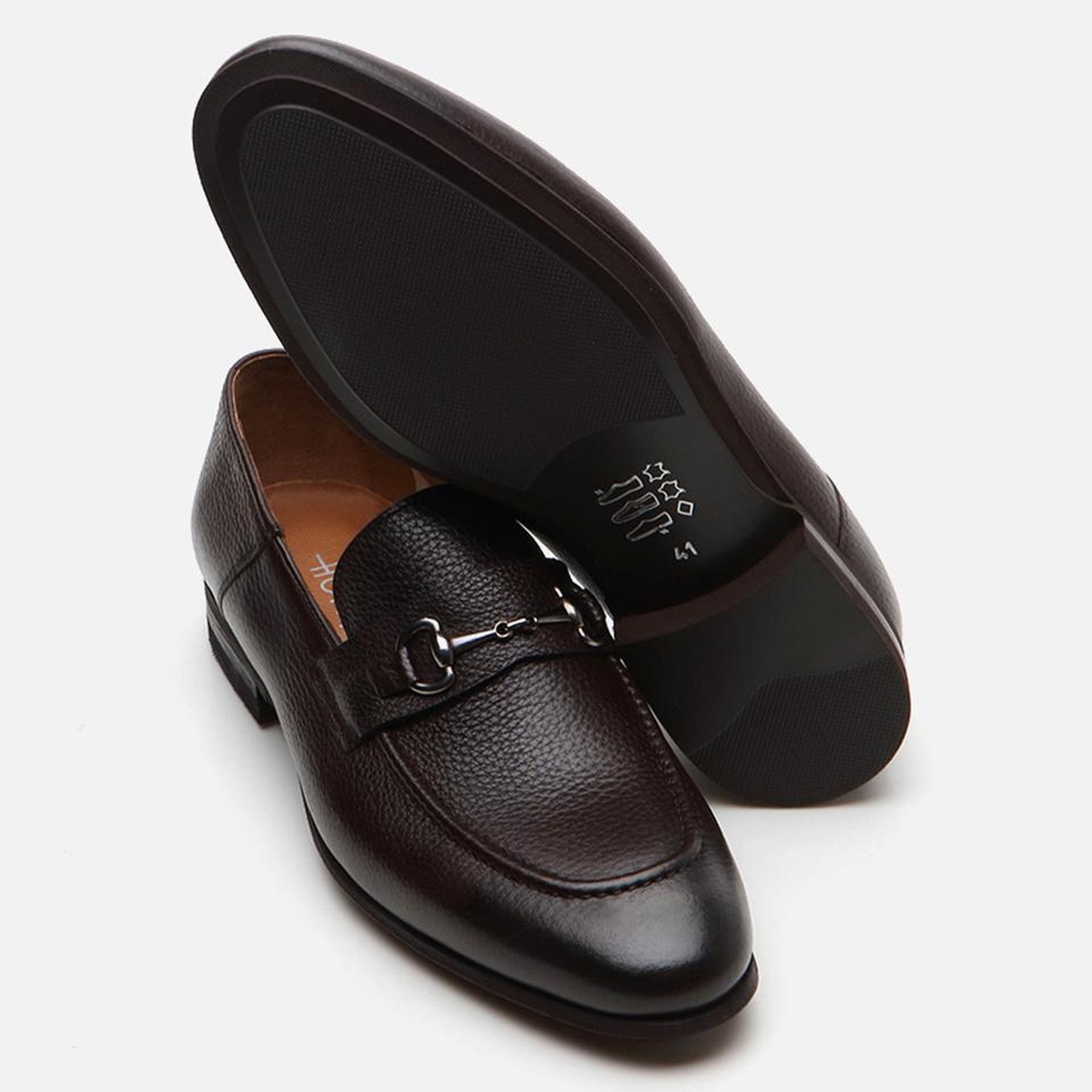 Erkek Deri Kahverengi Loafer