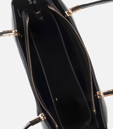  Kadın Deri Siyah Omuz Çantası