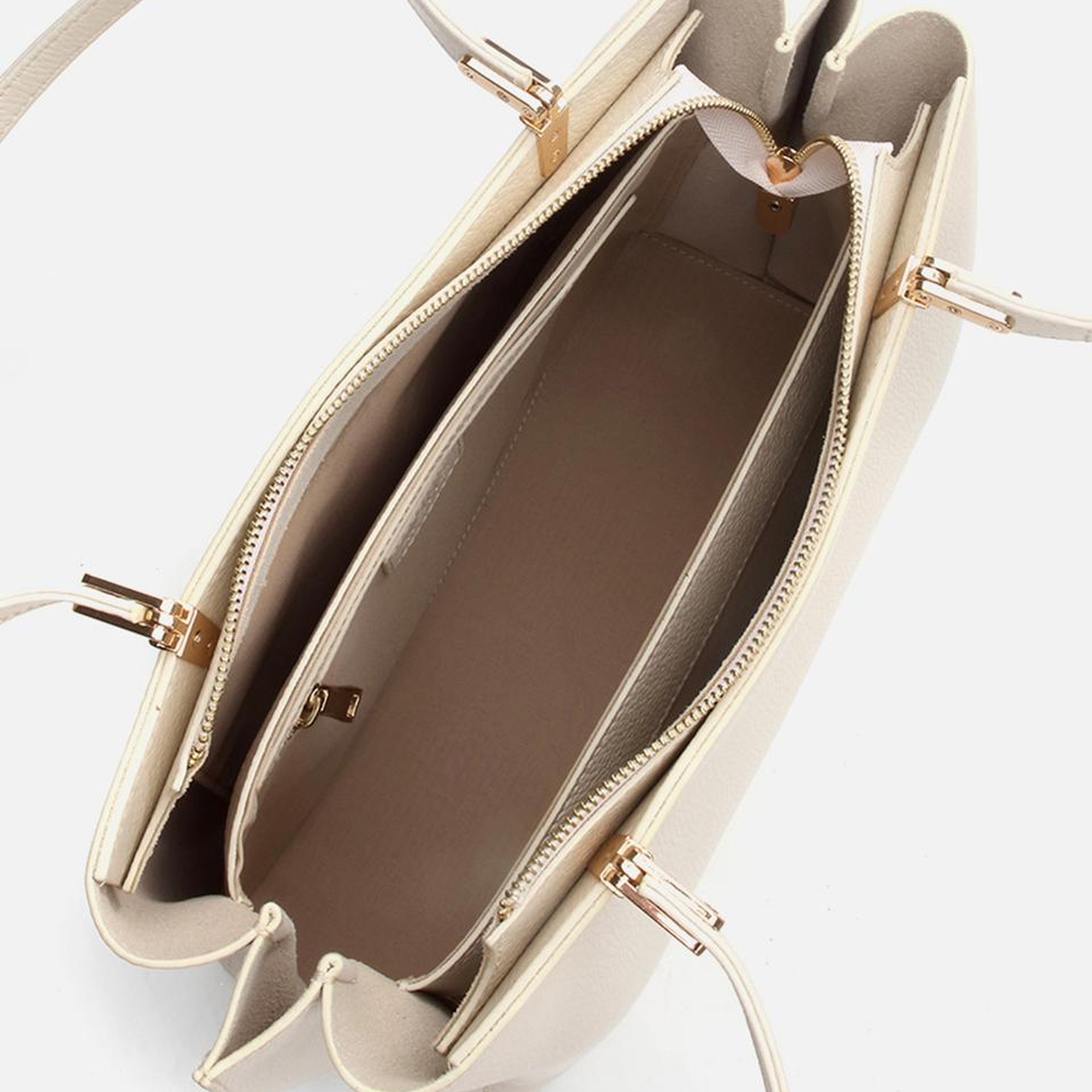 Kadın Deri Vizon Omuz Çantası