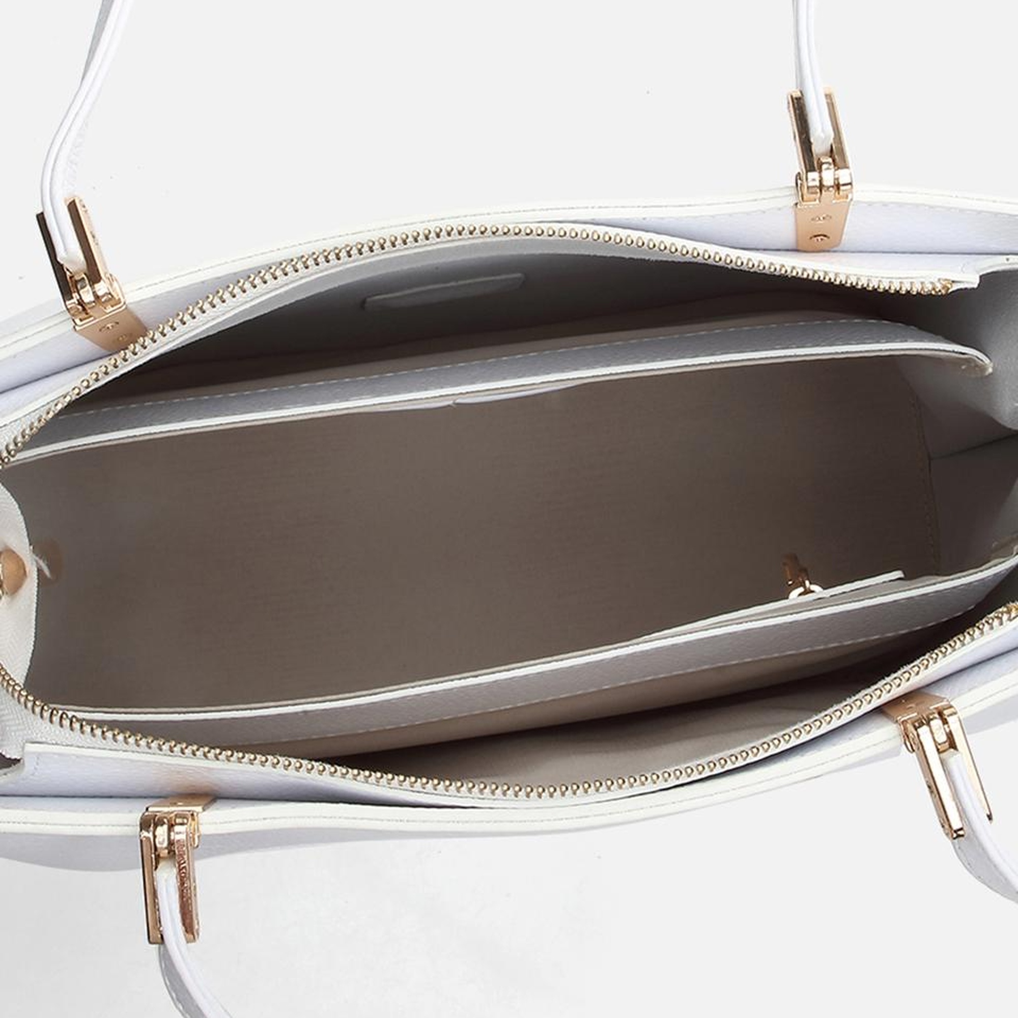 Kadın Deri Beyaz Omuz Çantası