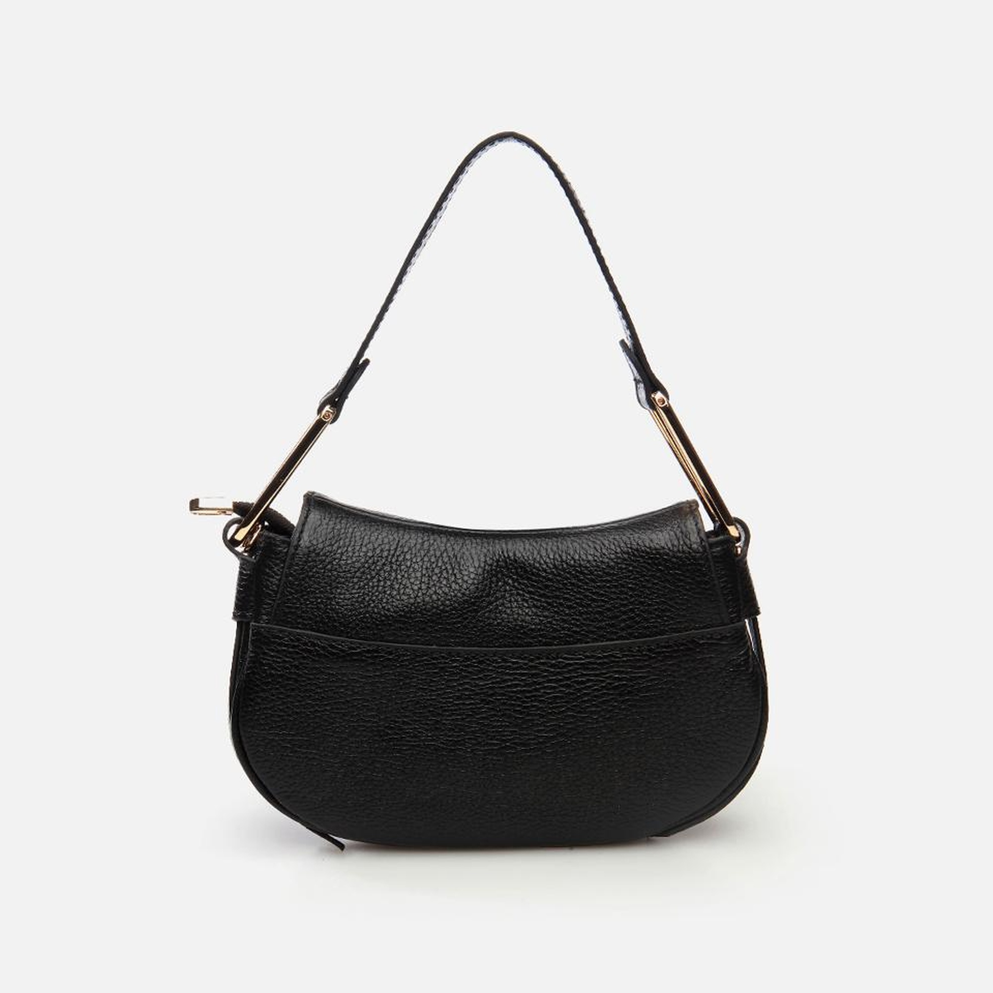 Kadın Deri Siyah Omuz Çantası