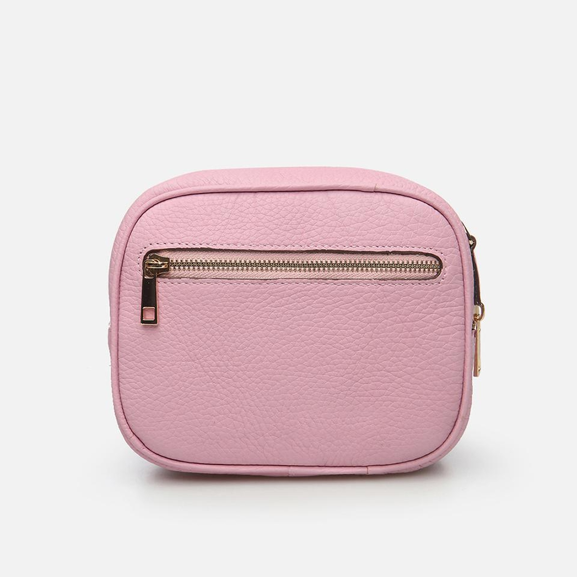 Kadın Deri Pembe Mini (Çapraz) Çanta