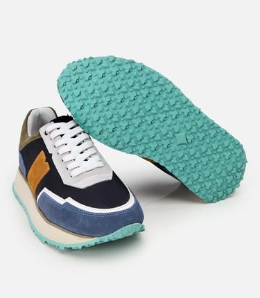  Erkek Deri Lacivert Spor Ayakkabı