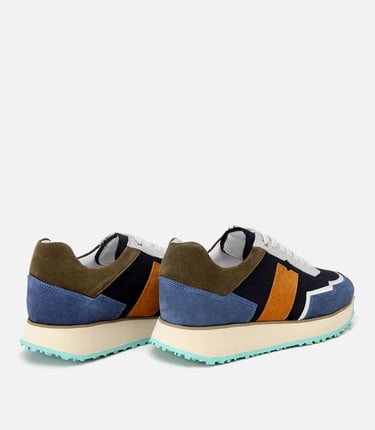  Erkek Deri Lacivert Spor Ayakkabı