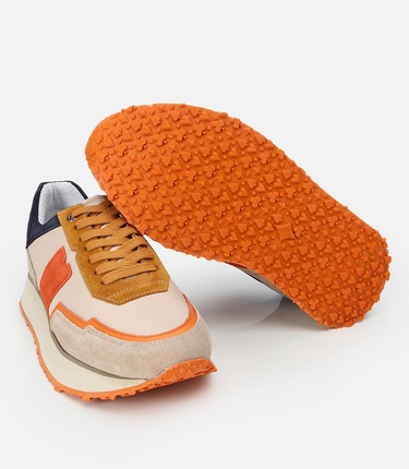  Erkek Deri Bej Spor Ayakkabı