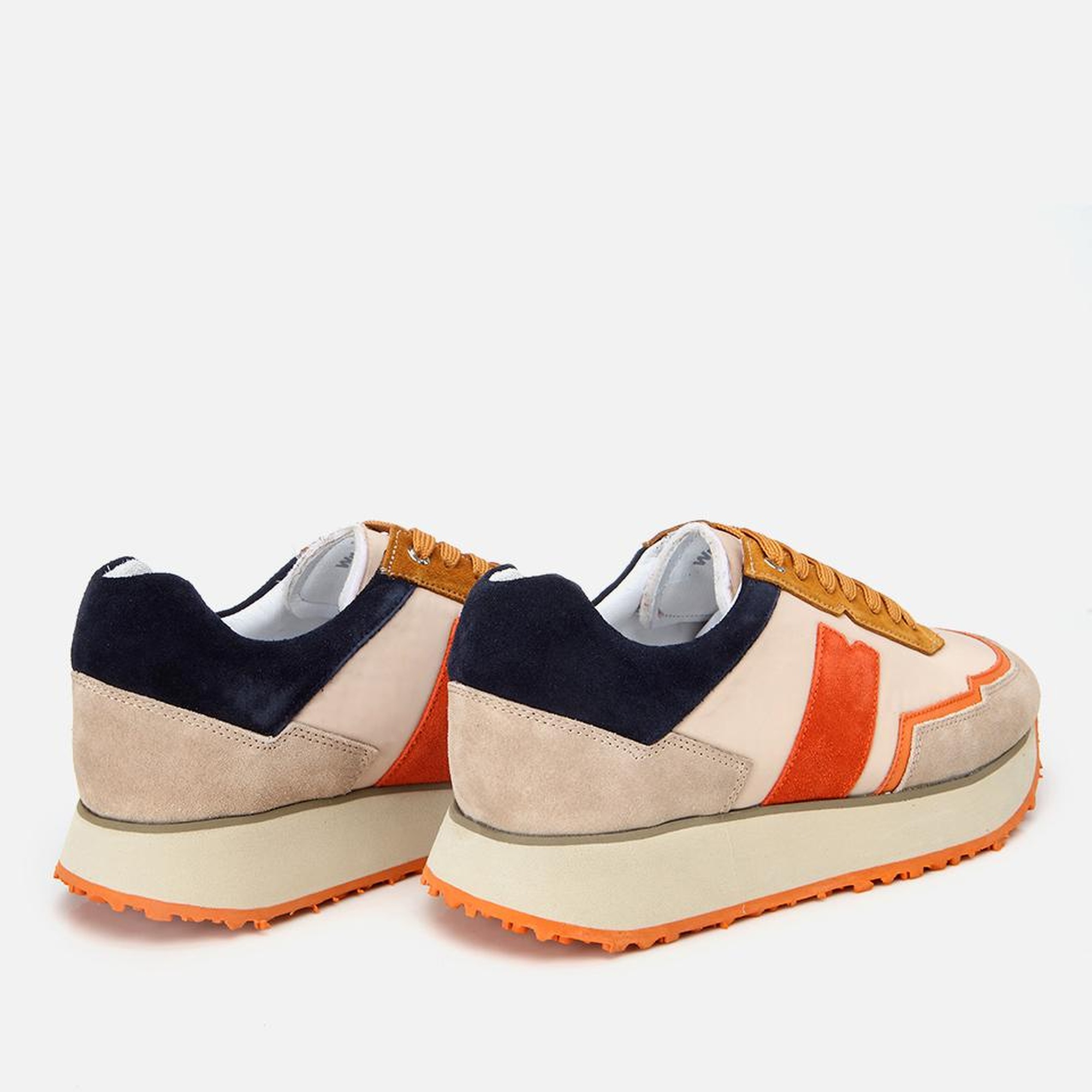 Erkek Deri Bej Spor Ayakkabı