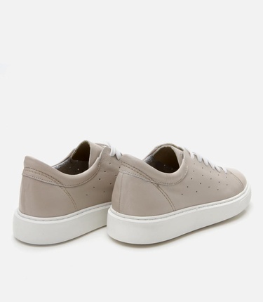  Erkek Deri Vizon Hafif Tabanlı Spor Ayakkabı