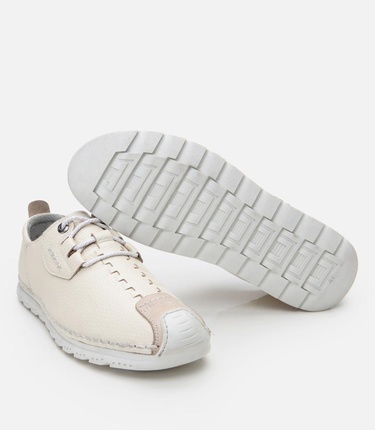  Erkek Deri Krem Comfort Düz Ayakkabı