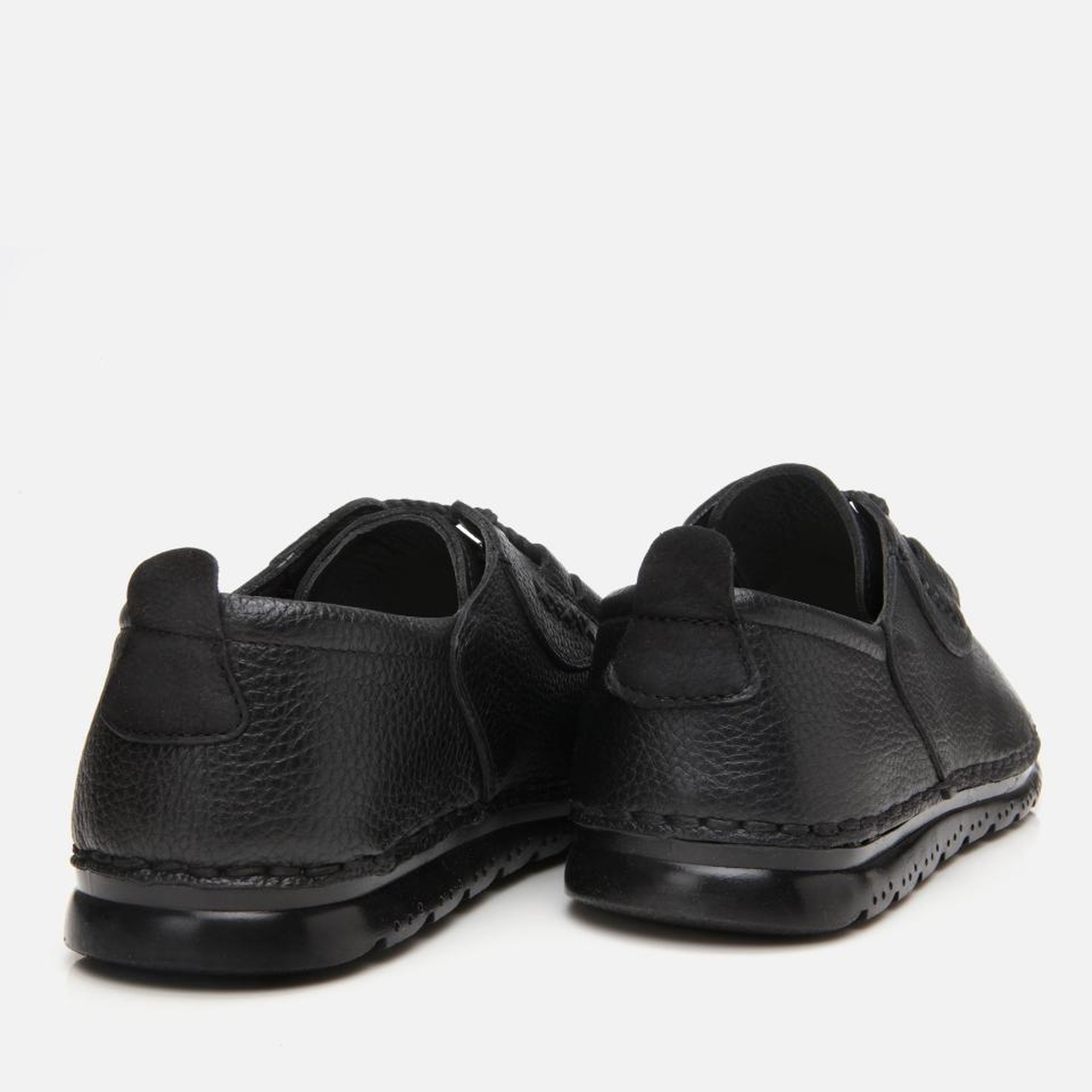 Erkek Deri Siyah Comfort Düz Ayakkabı