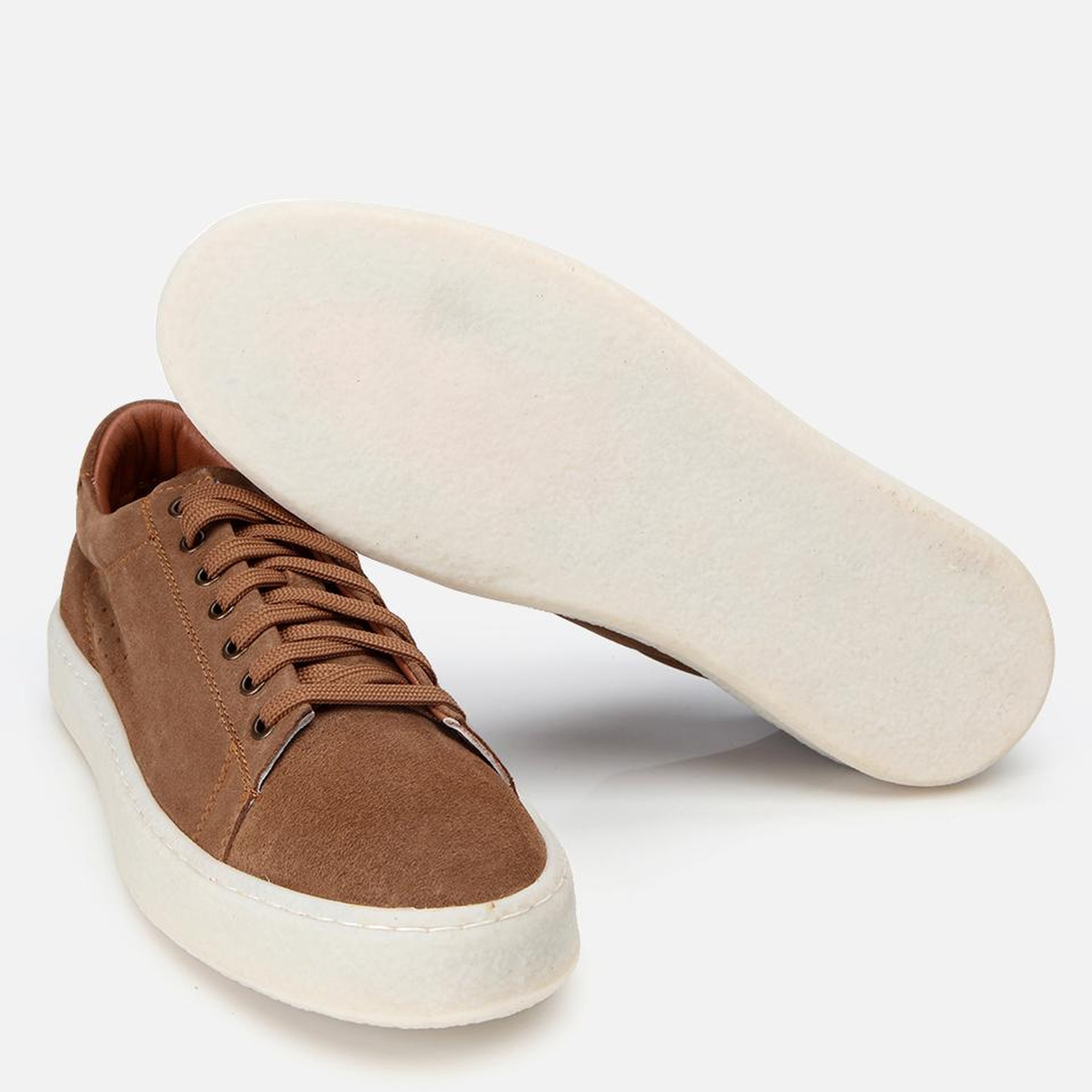 Erkek Süet Deri Taba Spor Ayakkabı