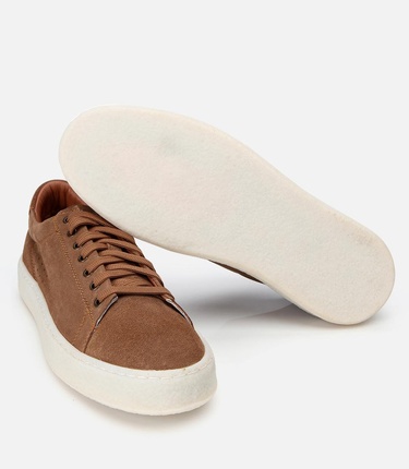  Erkek Süet Deri Taba Spor Ayakkabı