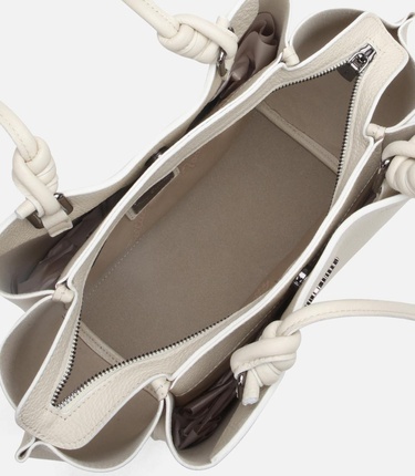  Kadın Deri Ekru Omuz Çantası