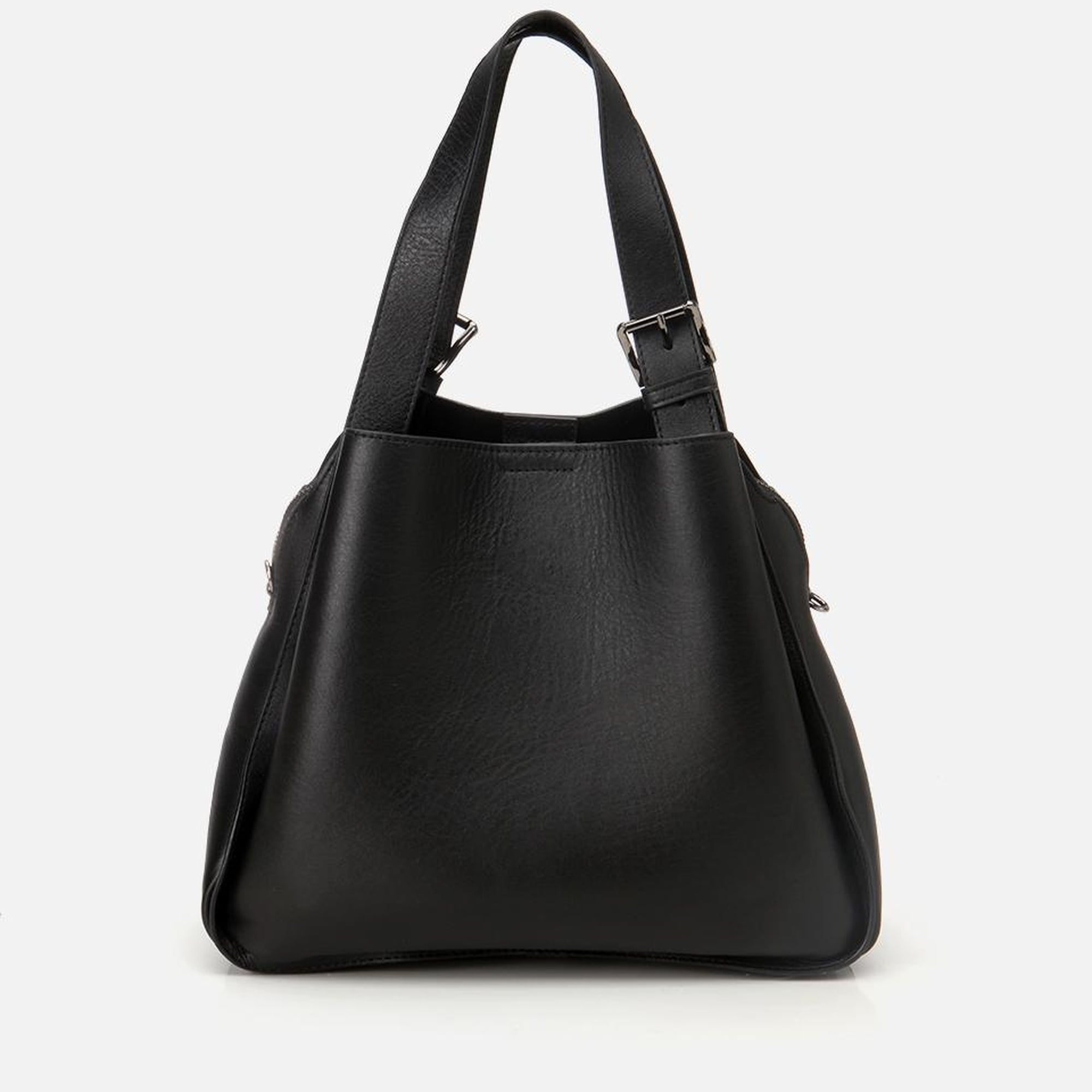 Kadın Deri Siyah Tote Çanta