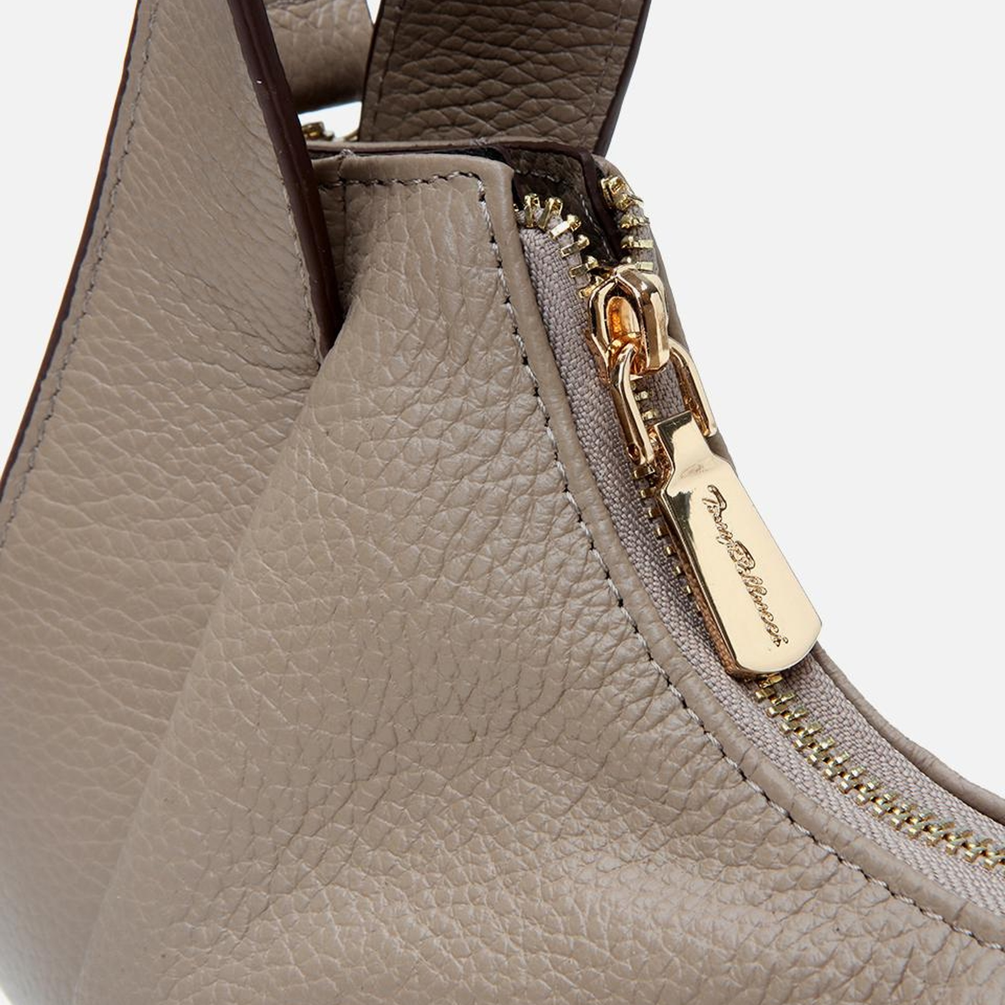 Kadın Deri Vizon Çapraz Askılı Çanta