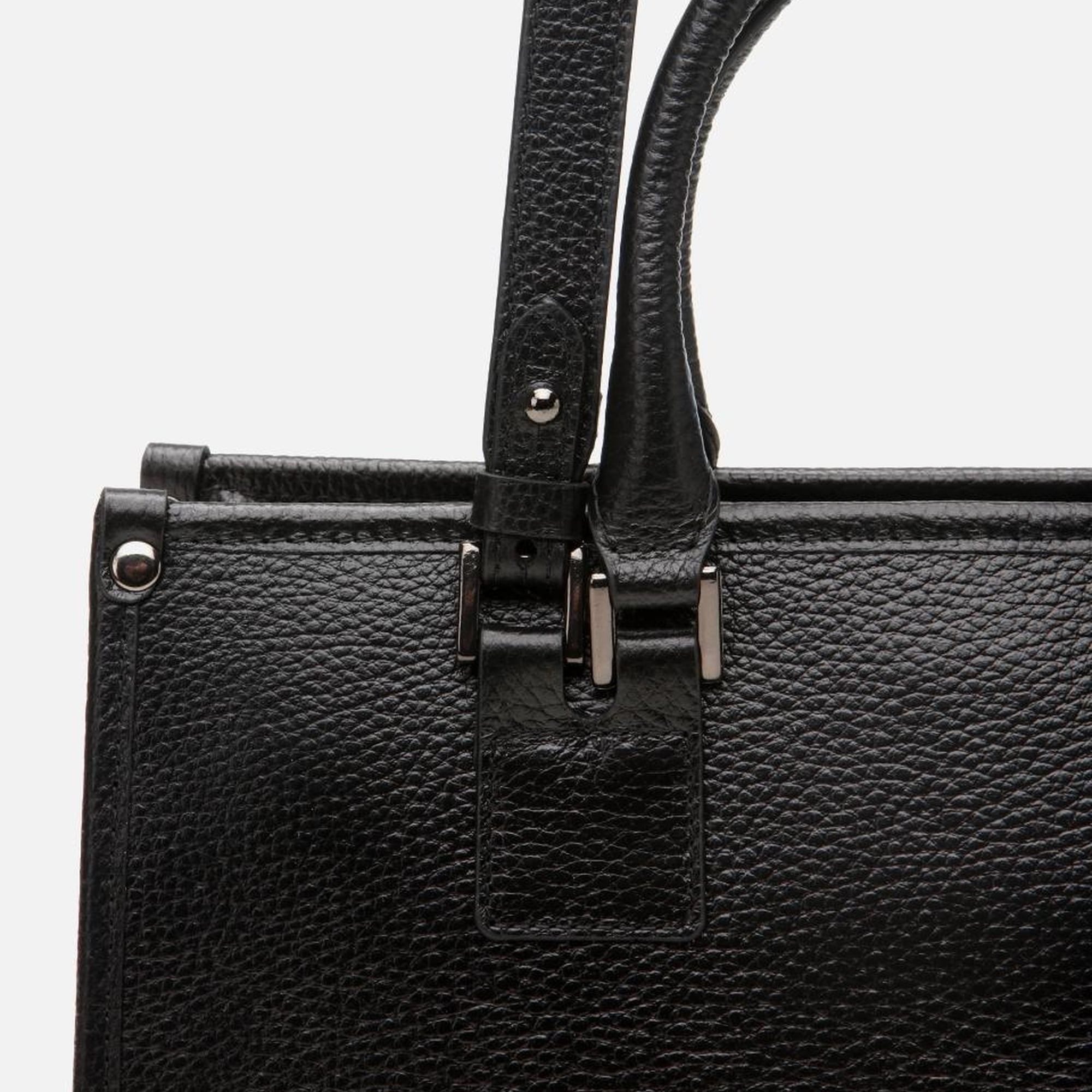 Kadın Deri Siyah Omuz Çantası