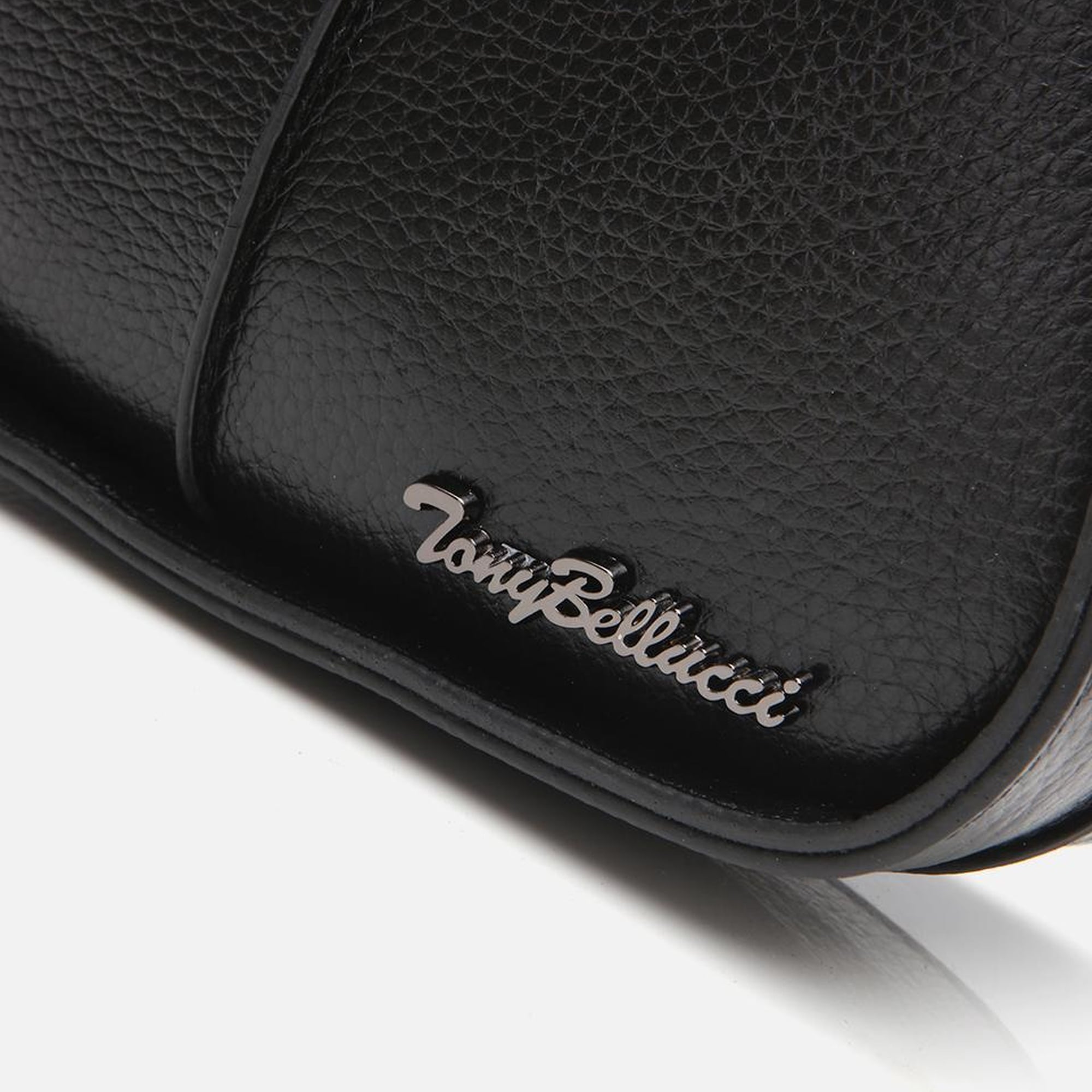 Kadın Deri Siyah Ayarlanabilir Askılı Mini Çanta