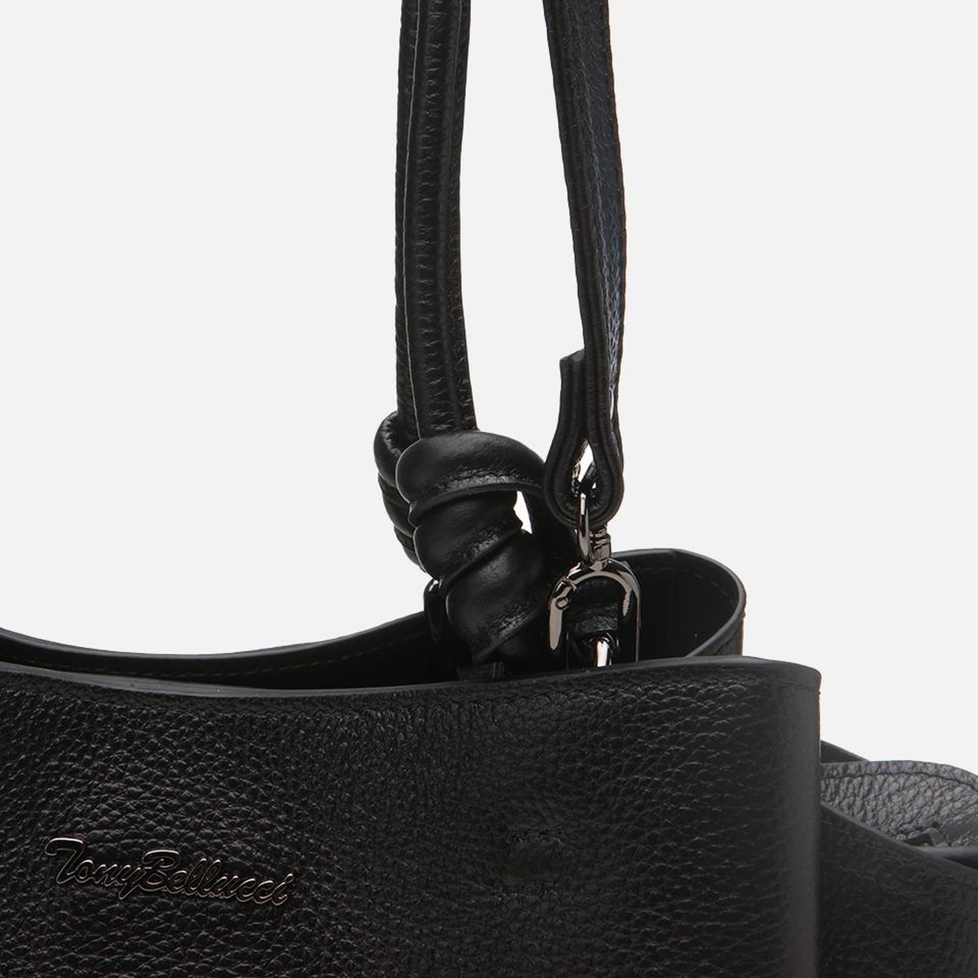 Kadın Deri Siyah Omuz Çantası