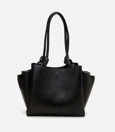  Kadın Deri Siyah Omuz Çantası