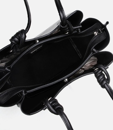  Kadın Deri Siyah Omuz Çantası