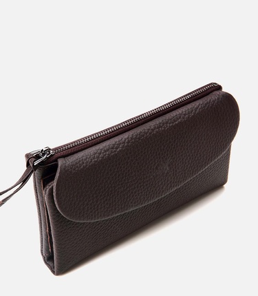  Kadın Deri Kahverengi Cüzdan