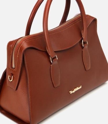  Kadın Deri Taba Omuz Çantası