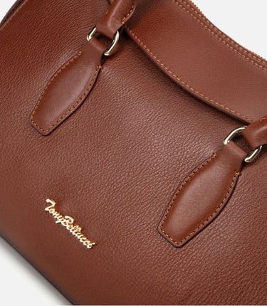  Kadın Deri Taba Omuz Çantası