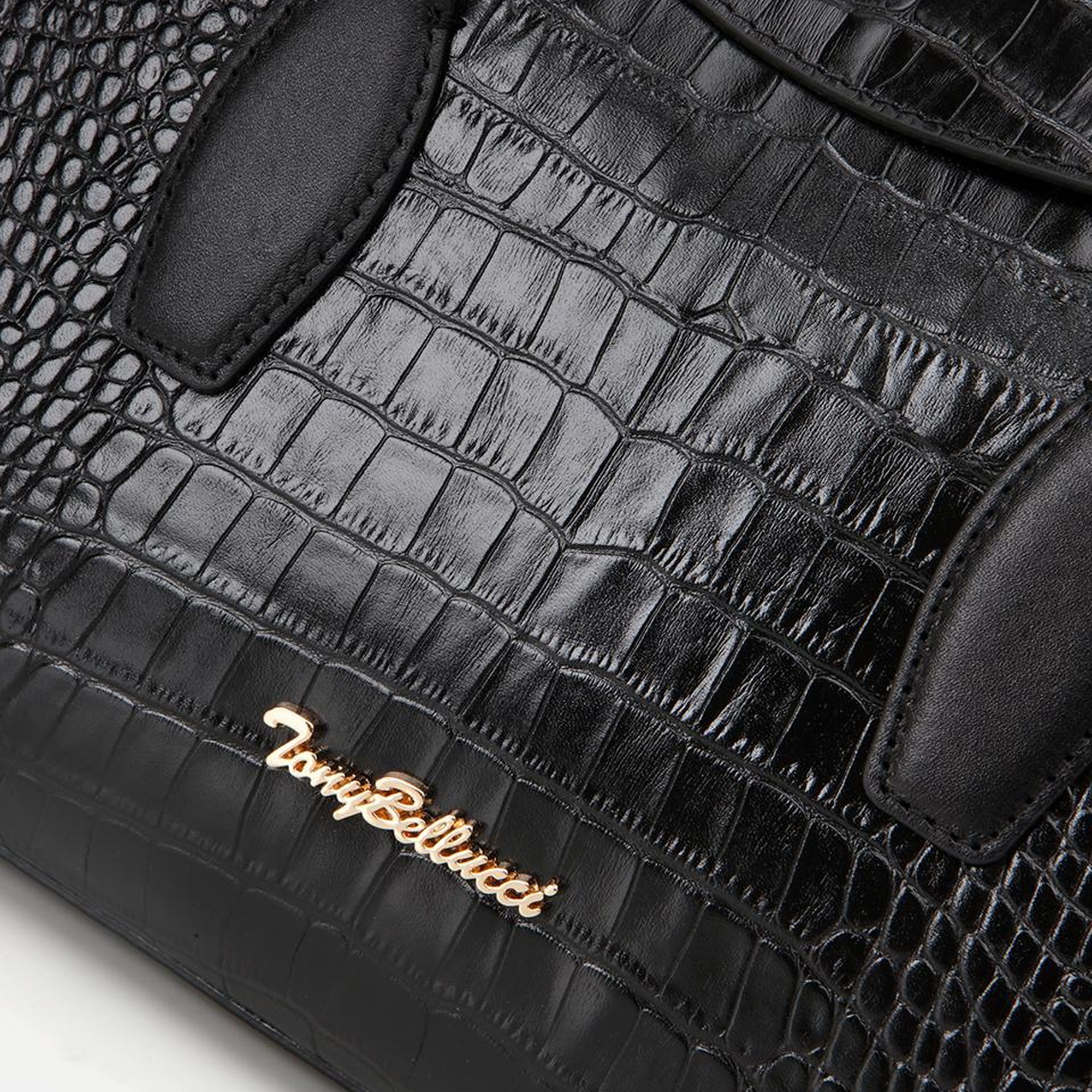 Kadın Deri Siyah Omuz Çantası