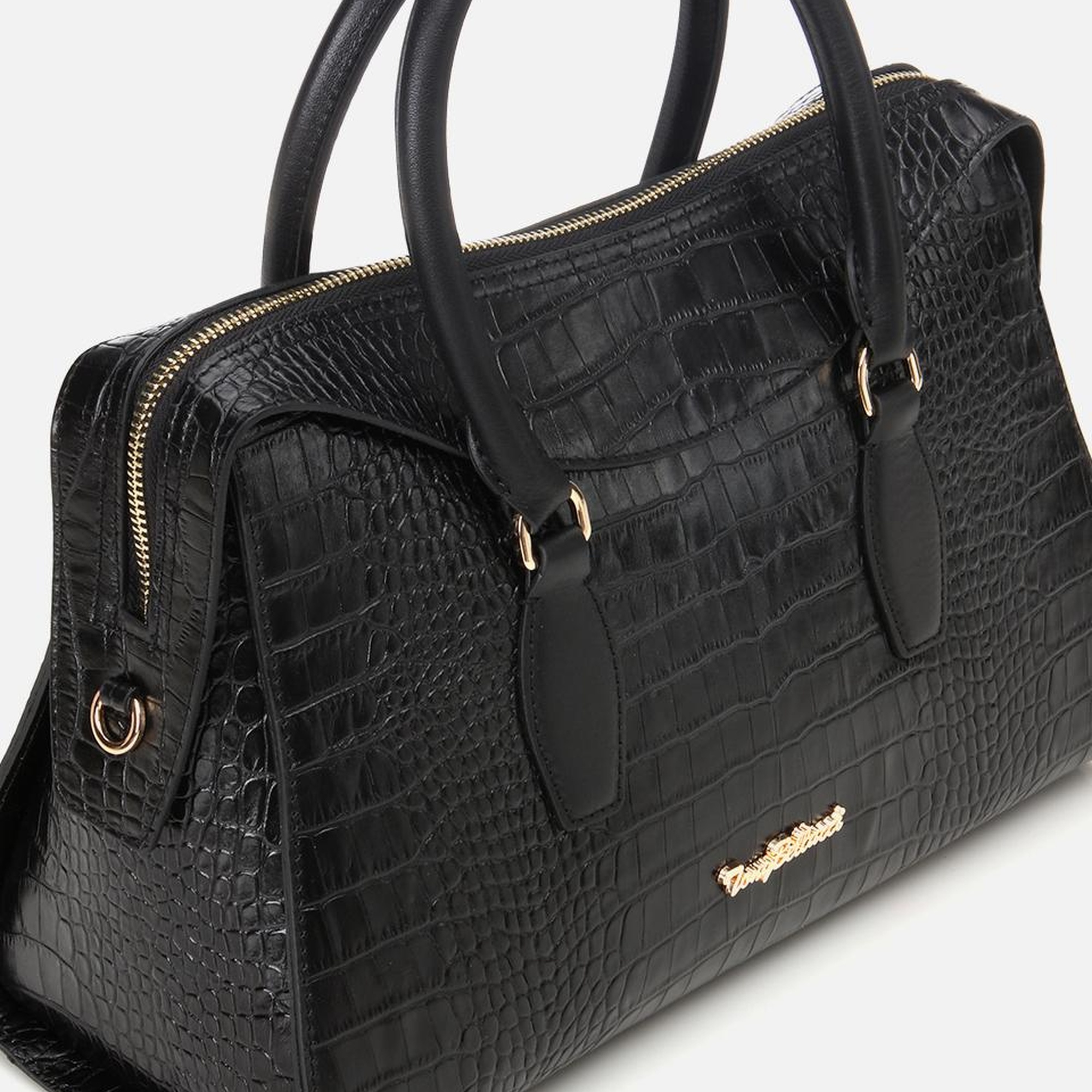 Kadın Deri Siyah Omuz Çantası