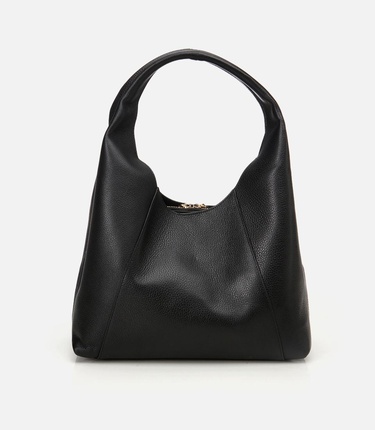  Kadın Deri Siyah Omuz Çantası
