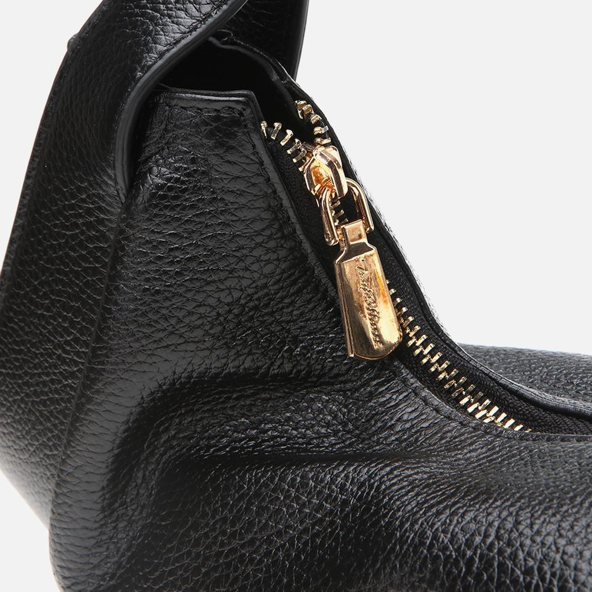 Kadın Deri Siyah Çapraz Askılı Çanta