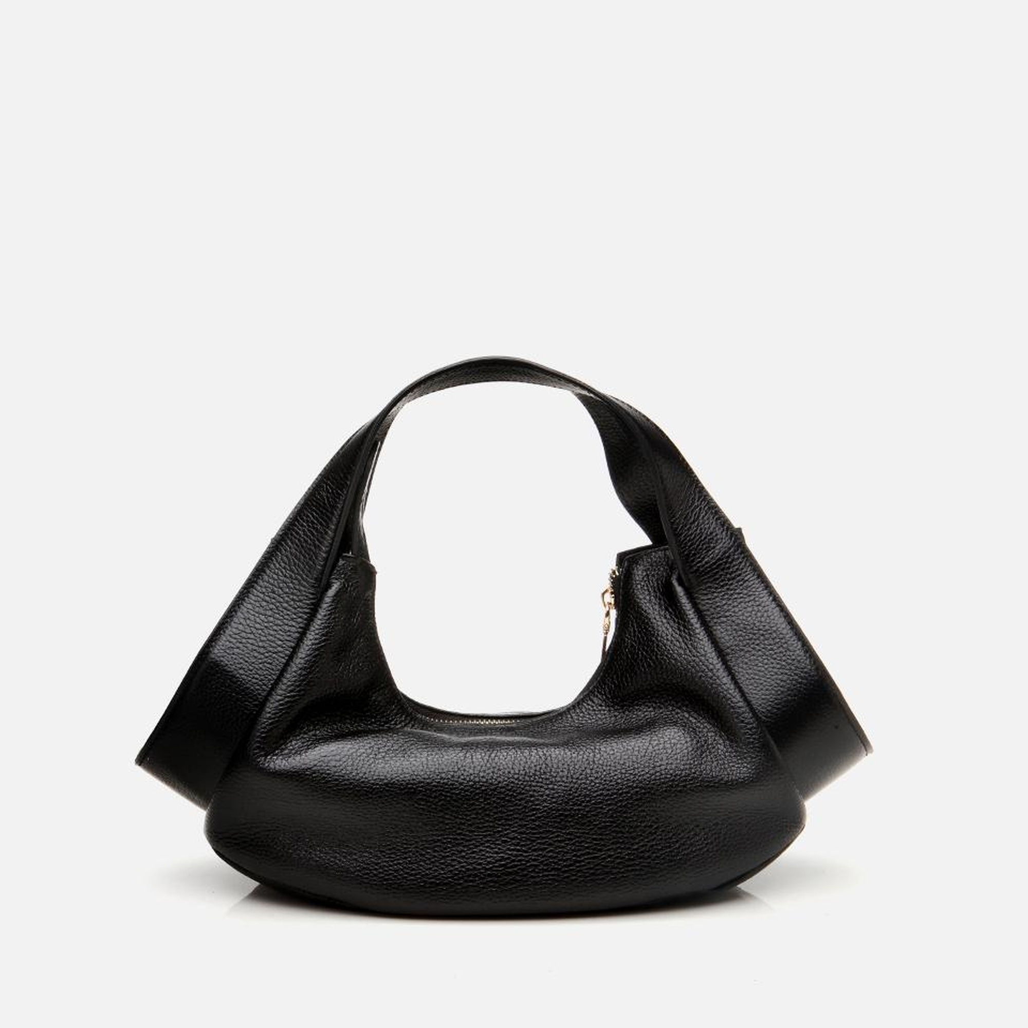 Kadın Deri Siyah Çapraz Askılı Çanta