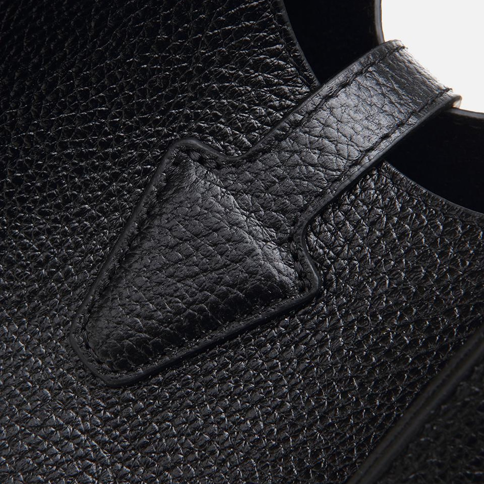 Kadın Deri Siyah Kilit Detaylı Tote Çanta