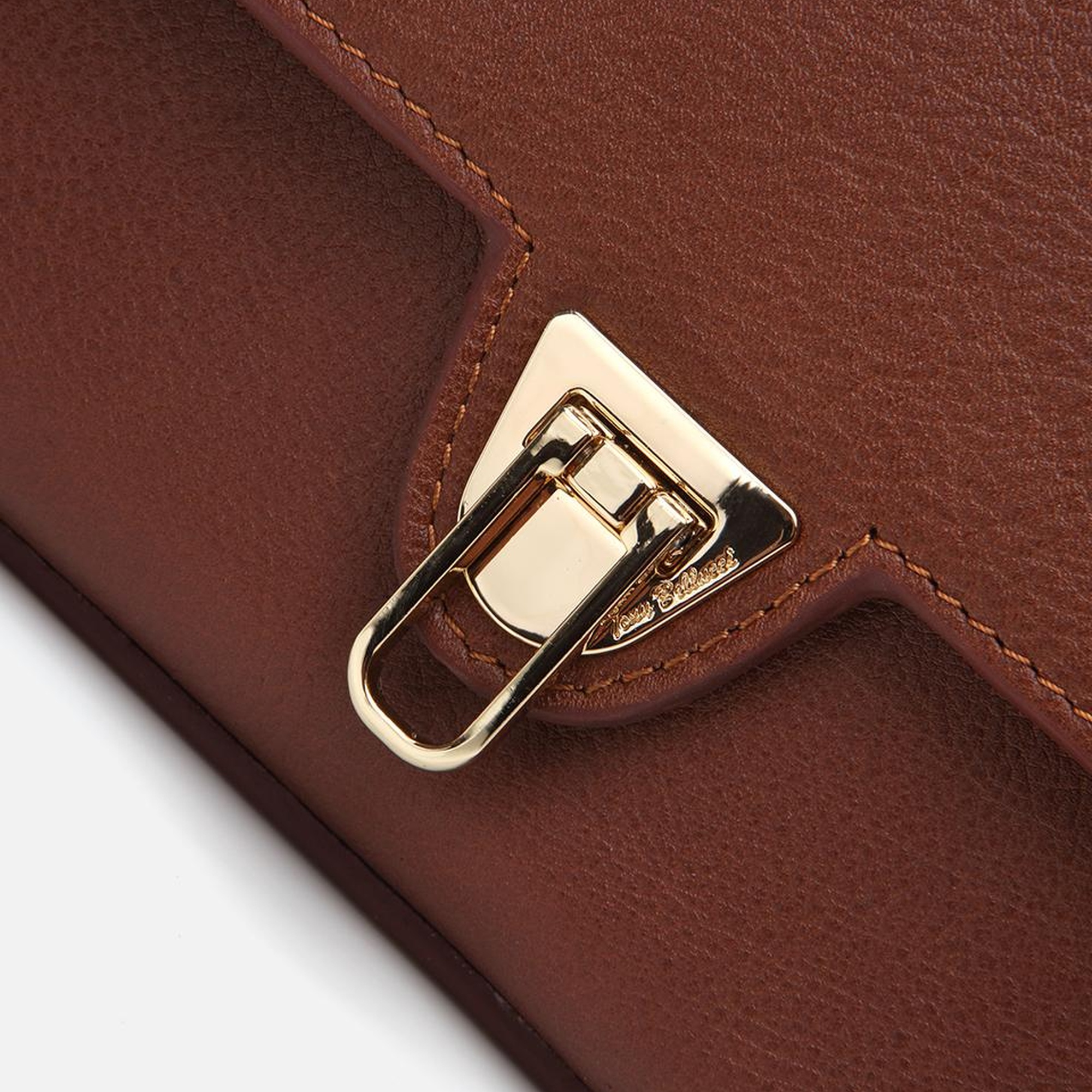 Kadın Deri Taba Kilit Detaylı Omuz çantası