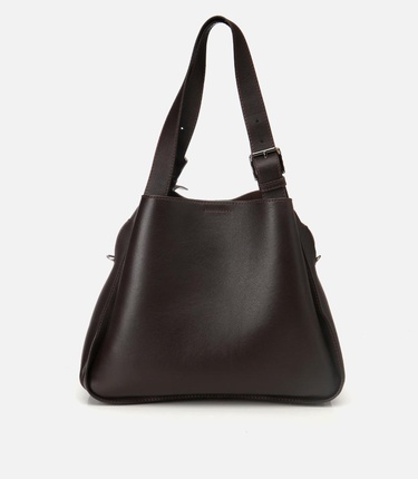  Kadın Deri Kahverengi Tote Çanta