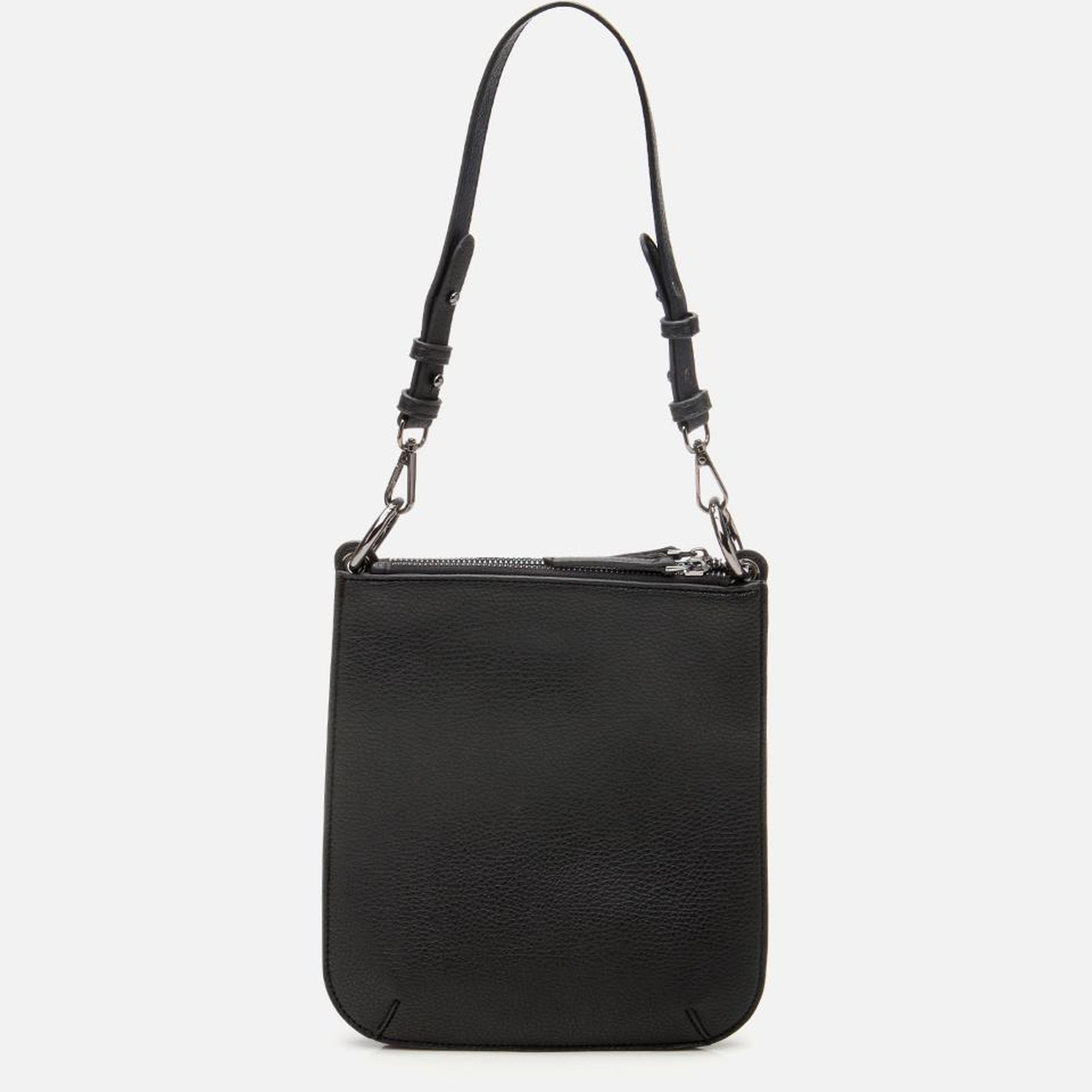 Kadın Siyah Bölmeli Omuz Çantası