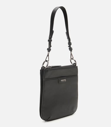  Kadın Siyah Bölmeli Omuz Çantası