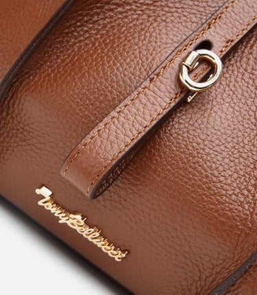  Kadın Deri Taba Kilit Detaylı Tote Çanta