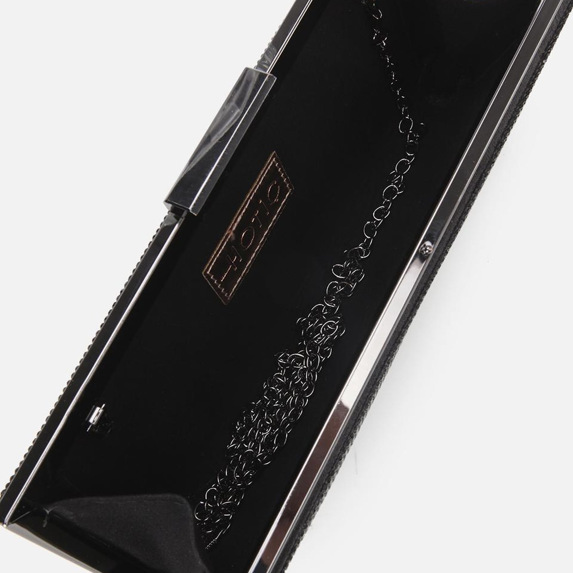 Kadın Siyah Taşlı Portföy