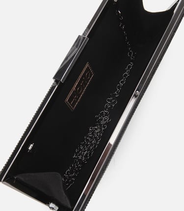  Kadın Siyah Taşlı Portföy