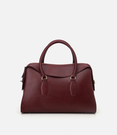  Kadın Deri Bordo Omuz Çantası