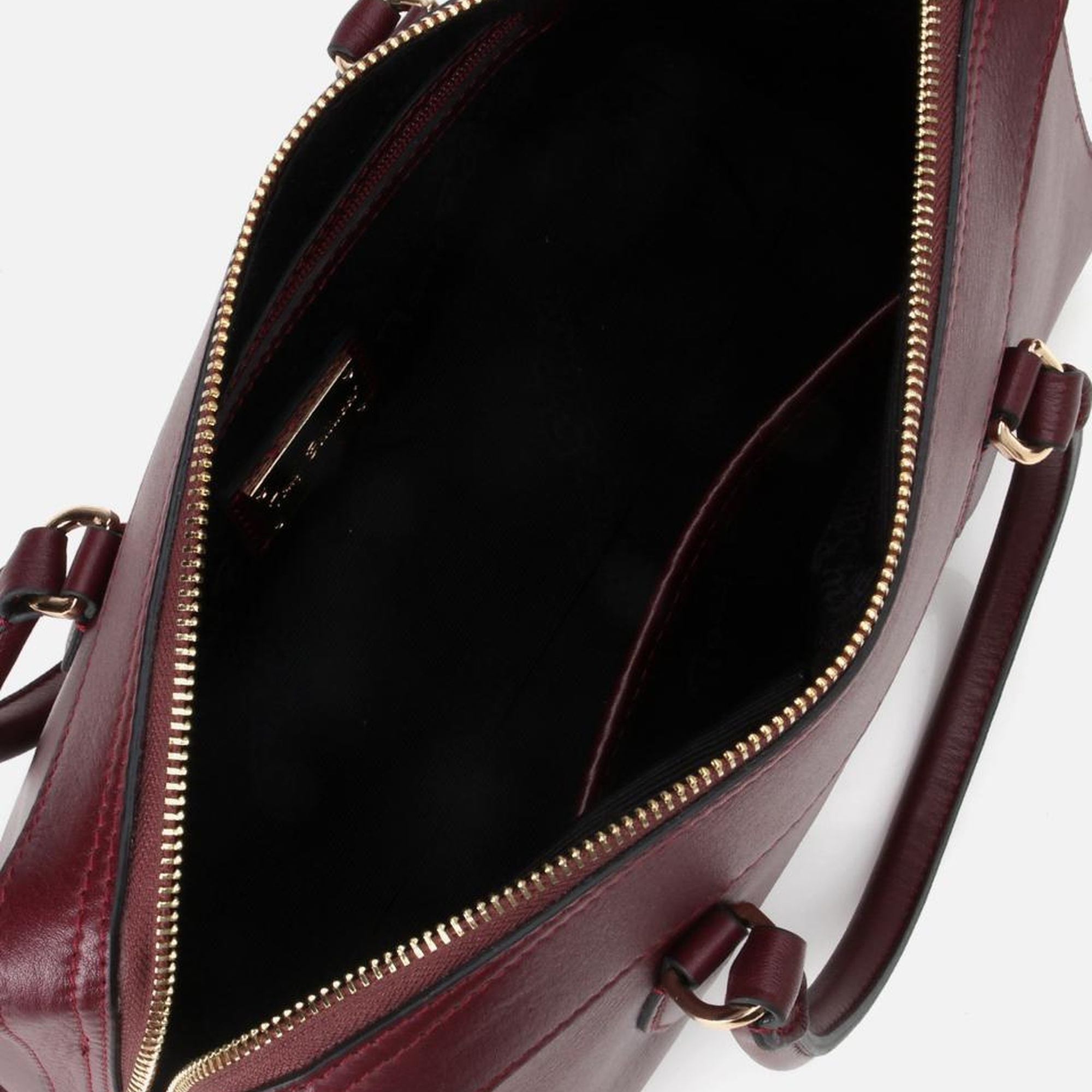 Kadın Deri Bordo Omuz Çantası